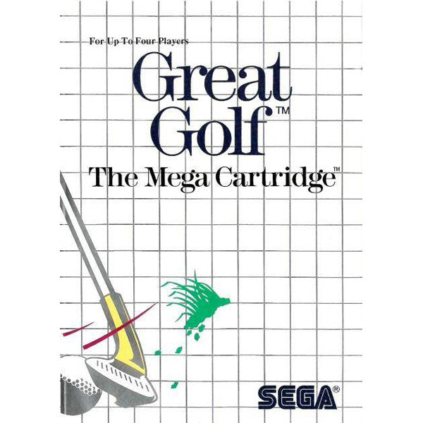 Great Golf - (Used, No Manual, Cosmetic Damage) (PAL Sega Master System Games)