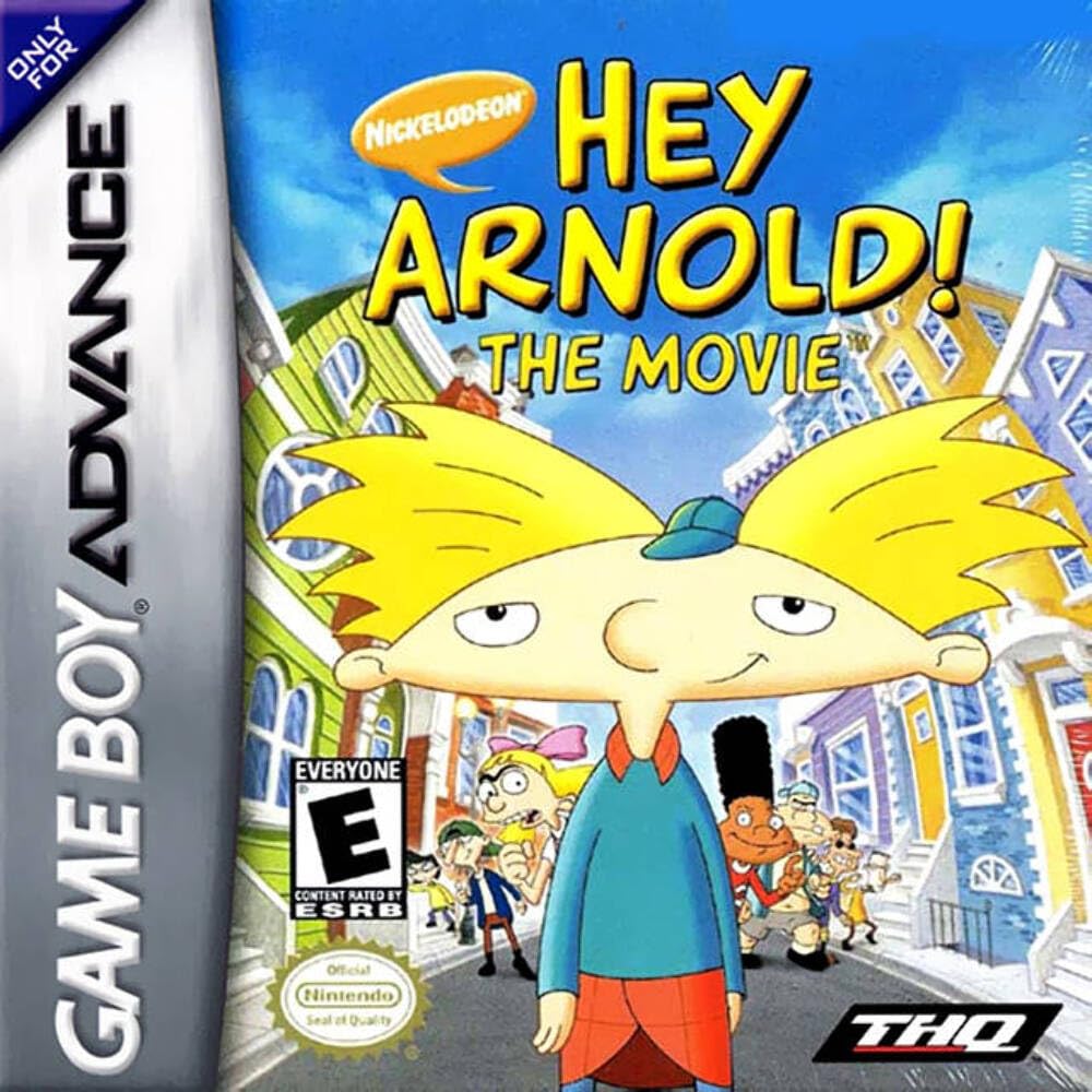 Hey Arnold! The Movie (w/ Poster) - (CiB, Cosmetic Damage) (GameBoy Advance Games)