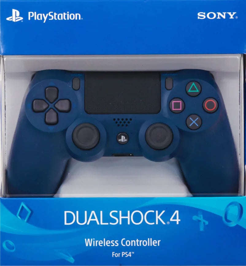 Playstation 4 Dualshock 4 Controller (Midnight Blue) - (Brand New) (Playstation 4 Accessories)
