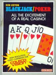 Ken Uston Blackjack-Poker - (Used, Cart/Disc Only) (Colecovision Games)