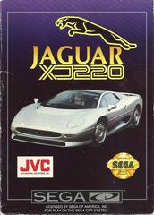 Jaguar XJ220 - (CiB, Cosmetic Damage) (Sega CD Games)