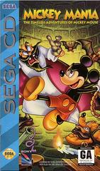 Mickey Mania - (Used, Cart/Disc Only, Cosmetic Damage) (Sega CD Games)