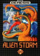 Alien Storm - (Used, No Manual, Cosmetic Damage) (Sega Genesis Games)