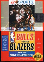 Bulls Vs Blazers and the NBA Playoffs - (Used, Cart/Disc Only) (Sega Genesis Games)