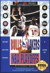 Bulls vs Lakers and the NBA Playoffs - (Used, Cart/Disc Only, Cosmetic Damage) (Sega Genesis Games)