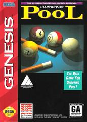 Championship Pool - (Used, Cart/Disc Only) (Sega Genesis Games)