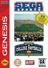 College Football's National Championship - (Used, Cart/Disc Only) (Sega Genesis Games)