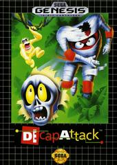 Decap Attack - (Used, Cart/Disc Only, Cosmetic Damage) (Sega Genesis Games)