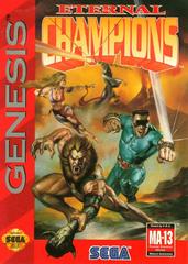 Eternal Champions - (CiB, Cosmetic Damage) (Sega Genesis Games)