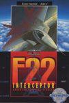 F-22 Interceptor - (Used, Cart/Disc Only, Cosmetic Damage) (Sega Genesis Games)