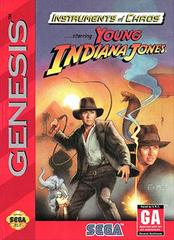 Instruments of Chaos Starring Young Indiana Jones - (CiB, Cosmetic Damage) (Sega Genesis Games)