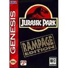 Jurassic Park Rampage Edition - (Used, Cart/Disc Only, Cosmetic Damage) (Sega Genesis Games)