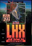 LHX Attack Chopper - (Used, Cart/Disc Only) (Sega Genesis Games)