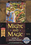 Might and Magic Gates to Another World - (CiB, Cosmetic Damage) (Sega Genesis Games)