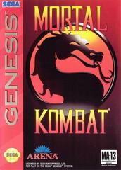 Mortal Kombat - (Used, Cart/Disc Only) (Sega Genesis Games)