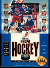 NHLPA Hockey '93 - (Used, Cart/Disc Only, Cosmetic Damage) (Sega Genesis Games)