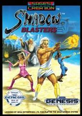 Shadow Blasters - (Used, Cart/Disc Only, Cosmetic Damage) (Sega Genesis Games)