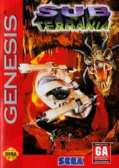 Sub Terrania - (Used, Cart/Disc Only) (Sega Genesis Games)