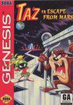 Taz in Escape from Mars - (Used, Cart/Disc Only, Cosmetic Damage) (Sega Genesis Games)