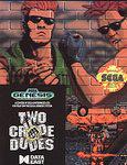 Two Crude Dudes - (Used, Cart/Disc Only, Cosmetic Damage) (Sega Genesis Games)