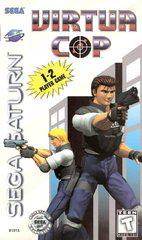 Virtua Cop - (CiB, Cosmetic Damage) (Sega Saturn Games)