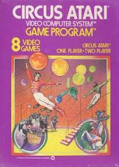 Circus Atari [Text Label] - (Used, Cart/Disc Only) (Atari 2600)