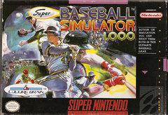 Super Baseball Simulator 1.000 - (Used, No Manual, Cosmetic Damage) (Super Nintendo Games)