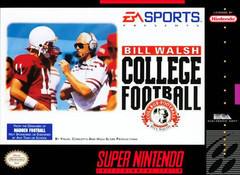 Bill Walsh College Football - (CiB, Cosmetic Damage) (Super Nintendo Games)