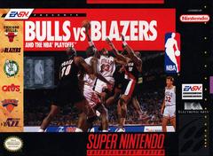 Bulls Vs Blazers and the NBA Playoffs - (Used, Cart/Disc Only) (Super Nintendo Games)