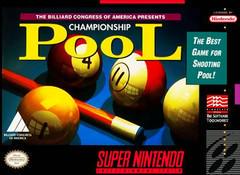 Championship Pool - (Used, No Manual, Cosmetic Damage) (Super Nintendo Games)