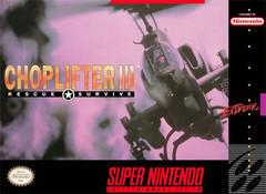 Choplifter 3 - (Used, No Manual, Cosmetic Damage) (Super Nintendo Games)