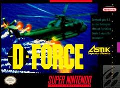 D-Force - (Used, Cart/Disc Only) (Super Nintendo Games)