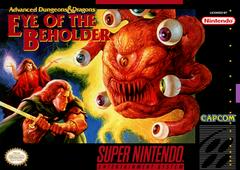 Advanced Dungeons & Dragons Eye of the Beholder - (CiB, Cosmetic Damage) (Super Nintendo Games)