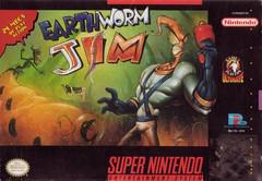 Earthworm Jim - (Used, Cart/Disc Only) (Super Nintendo Games)