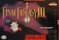 Final Fantasy III - (CiB, Cosmetic Damage) (Super Nintendo Games)