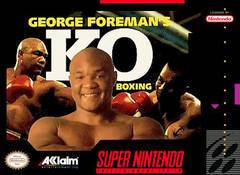 George Foreman's KO Boxing - (CiB, Cosmetic Damage) (Super Nintendo Games)