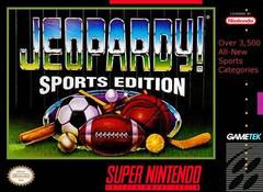 Jeopardy Sports Edition - (CiB, Cosmetic Damage) (Super Nintendo Games)