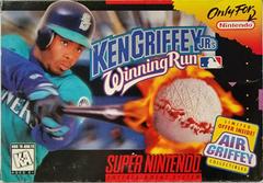 Ken Griffey Jr's Winning Run - (Used, No Manual, Cosmetic Damage) (Super Nintendo Games)