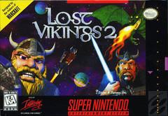 Lost Vikings 2 - (Used, Cart/Disc Only, Cosmetic Damage) (Super Nintendo Games)