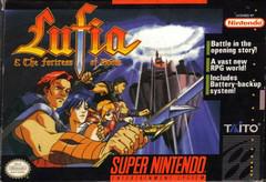 Lufia and The Fortress of Doom - (CiB, Cosmetic Damage) (Super Nintendo Games)