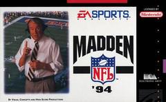 Madden NFL '94 - (CiB) (Super Nintendo Games)