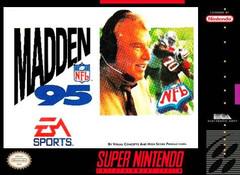 Madden NFL '95 - (CiB, Cosmetic Damage) (Super Nintendo Games)