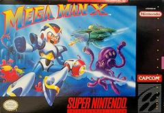 Mega Man X - (CiB, Cosmetic Damage) (Super Nintendo Games)