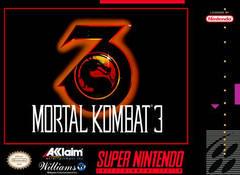 Mortal Kombat 3 - (Used, Cart/Disc Only, Cosmetic Damage) (Super Nintendo Games)