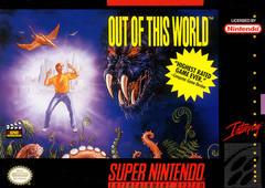 Out of This World - (Used, Cart/Disc Only, Cosmetic Damage) (Super Nintendo Games)