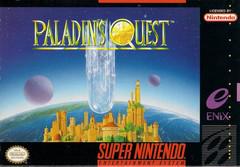 Paladin's Quest - (CiB With Map, Cosmetic Damage) (Super Nintendo Games)