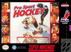 Pro Sport Hockey - (CiB, Cosmetic Damage) (Super Nintendo Games)