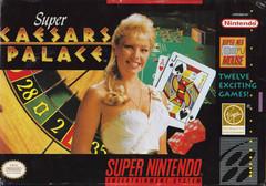 Super Caesar's Palace - (Used, Cart/Disc Only, Cosmetic Damage) (Super Nintendo Games)