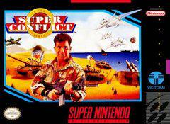 Super Conflict - (CiB, Cosmetic Damage) (Super Nintendo Games)