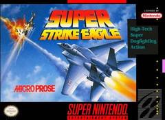 Super Strike Eagle - (CiB, Cosmetic Damage) (Super Nintendo Games)